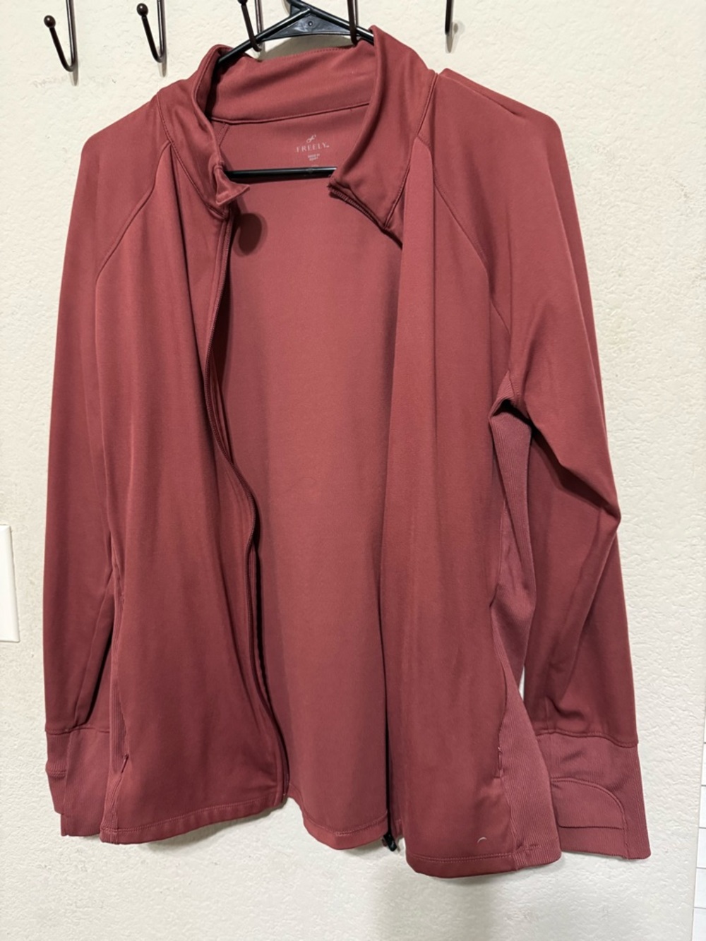 Freely Women's Athletic Jacket - Dusty Rose